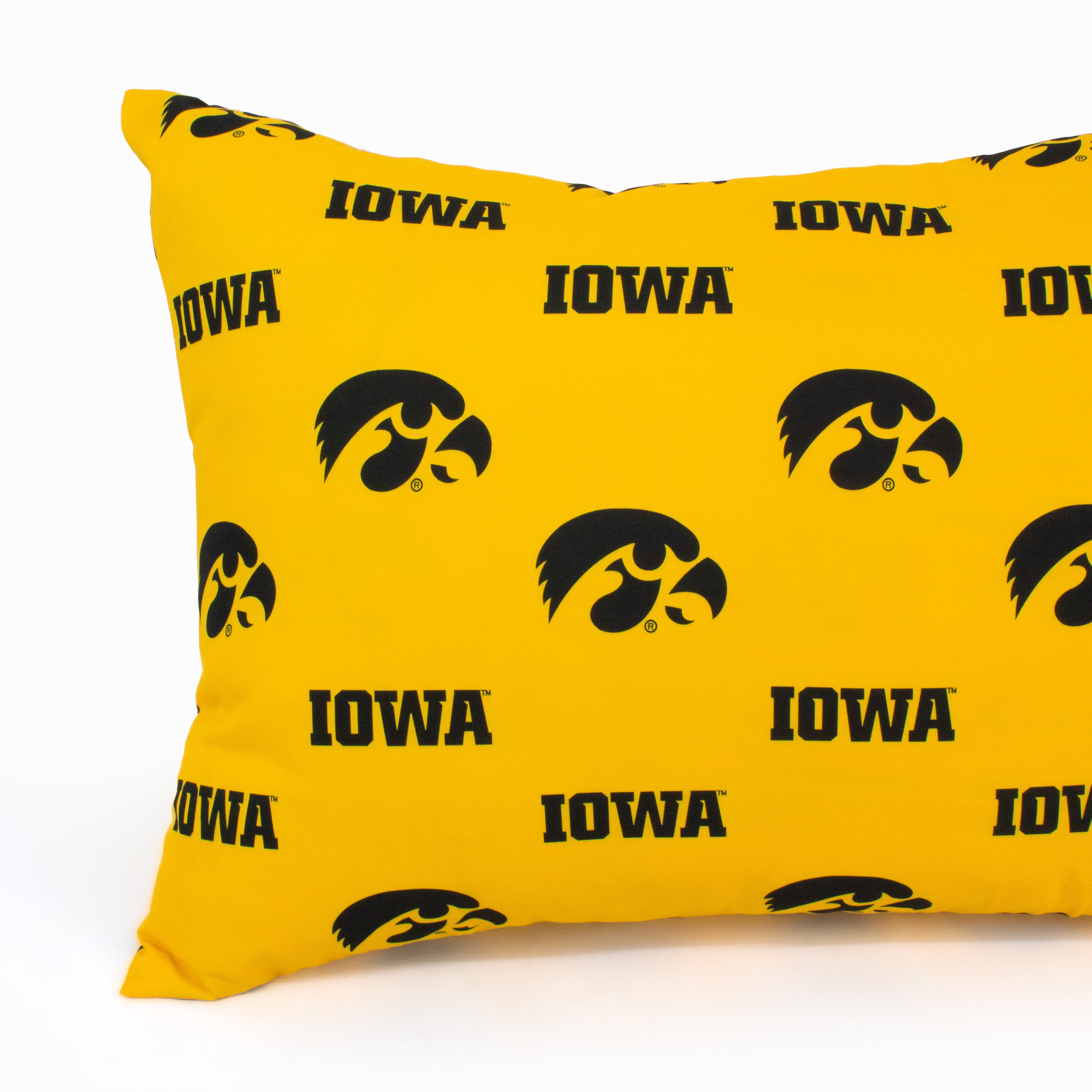 Iowa Hawkeyes Pillowcase Body Pillow - 20" x 60"