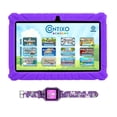 thumbnail image 3 of (2 pack) Contixo 7" Kids Tablet & Smart Watch Bundle, STEM Learning w/ Contixo Academy, Kids Ages 3-7, Parental Controls, Android Tablet, WiFi - Pink, 3 of 8