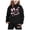 55Black116, variant on XAOFW Child Toddler Boys Girls Outfits Long Sleeve Bowknot Printed Warm Hoodie Pullover Tops Jogger Pants Kids 2 Piece Tracksuit Sets Comfortable Clothes Sets 2-3 Years