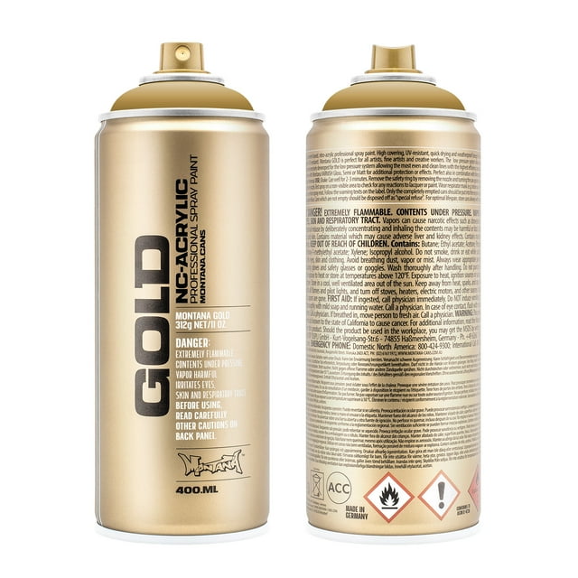 Montana Cans Gold Spray Paint, 400Ml, Sand