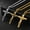 Silver, variant on Mens Silver Stainless Steel Jesus Christ Crucifix Cross Pendant Necklace C_tu-Silver