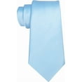 thumbnail image 6 of Solid Color Tie Mens Necktie for Business and Wedding, 6 of 7