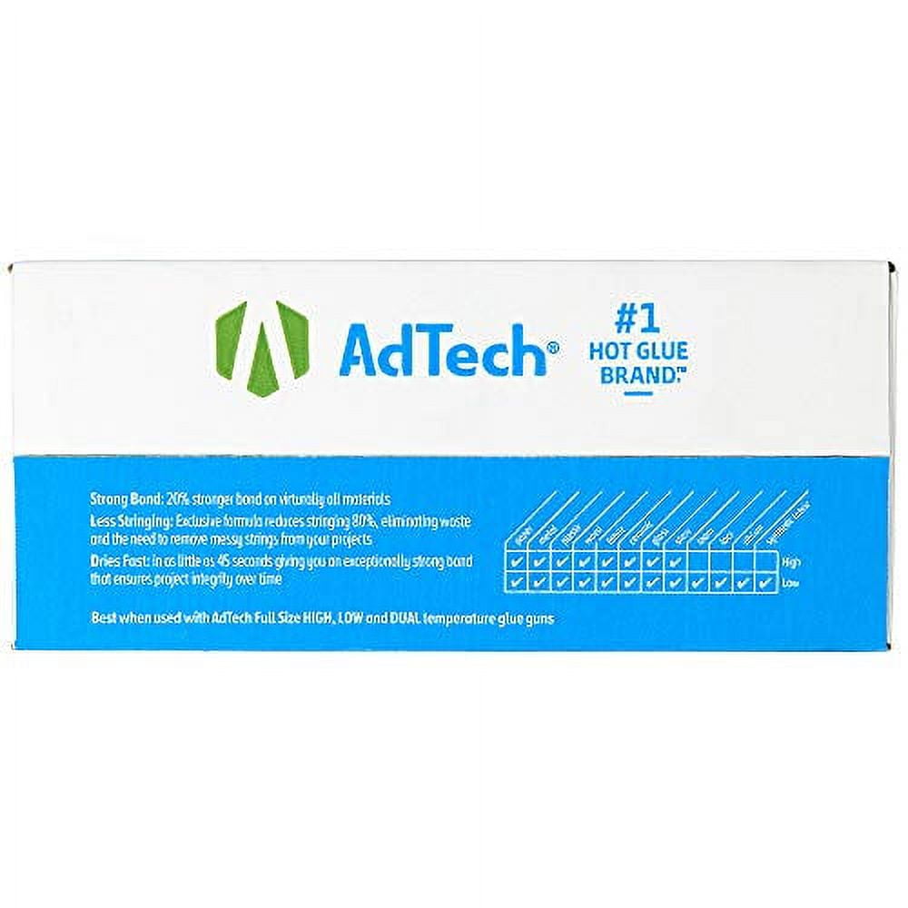 AdTech Premiere 10" hot Glue Sticks Full Size, 5lbs, 85 Sticks
