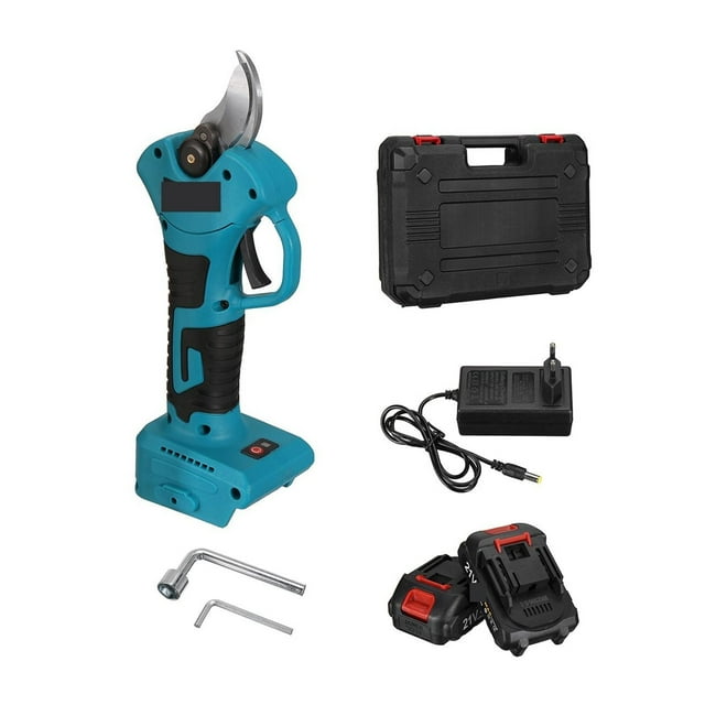 30mm Brushless Electric Pruner Shear Cordless Rechargeable Fruit Tree Branches Cutter Tool ,Gardening Tree Branch