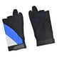 thumbnail image 4 of Guantes de ciclismo multifuncionales antideslizantes con 3 dedos cortados y protector de dedos. Azul, 4 of 9