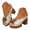White, variant on Dakaela Heels for Women Block Chunky Platform High Heel Peep Toe Sandals Women's Bridal Party Wedding Pumps Dress Shoes (6.5,Black)