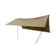 thumbnail image 5 of Toldo rectangular para sombra de sol, portátil, resistente a la lluvia, indecolorable, 9,8x9,8 pies, toldo para exteriores para acampar, color caqui, 5 of 5