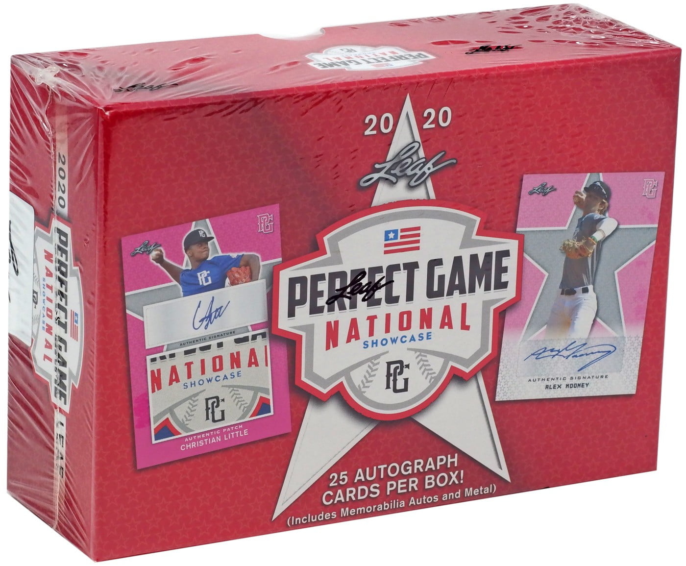MLB 2020 Perfect Game Baseball Trading Card Hobby Box (25 Cards