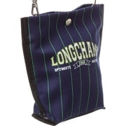 Longchamp Essential Extra Small Canvas Crossbody Bag, Blue