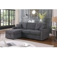 thumbnail image 2 of Ross Sleeper Sofa Bed, Grey, 2 of 4