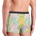 thumbnail image 3 of Fotbe Daisies Flowers Men’s Total Support Pouch Boxer Briefs, X-Temp Cooling, Moisture-Wicking Underwear, Regular, Long-leg and Trunk-Large, 3 of 6