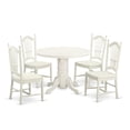 thumbnail image 2 of East West Furniture 5  PC  dinette  set  for  4-Dining  Table  and  4  Dining  Chairs, 2 of 5