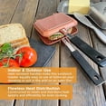 thumbnail image 3 of Jean-Patrique Stovetop Panini Grill Press Sandwich Maker, Copper – Ceramic Nonstick Grilled Cheese Maker with Handles - Indoor & Outdoor Double-sided Sandwich Toaster, 3 of 8