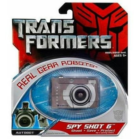 Transformers The Movie (2006) Hasbro Real Gear Robots Spy Shot 6 Toy