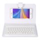 thumbnail image 5 of Teclado Bluetooth inal醡brico con Funda de Cuero con Tapa de Cartera Cubierta Desmontable Teclado para 4.5 '' 6.8 '' Tel閒onos Inteligentes iOS, Android y Windows(White) inalámbrico ligero Higoodz Accesorios Electrónicos, 5 of 7