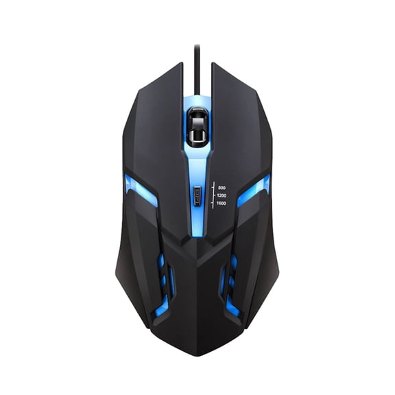 erfcxs Wired USB Gaming With Optical LED For Laptops And Desktop Computers