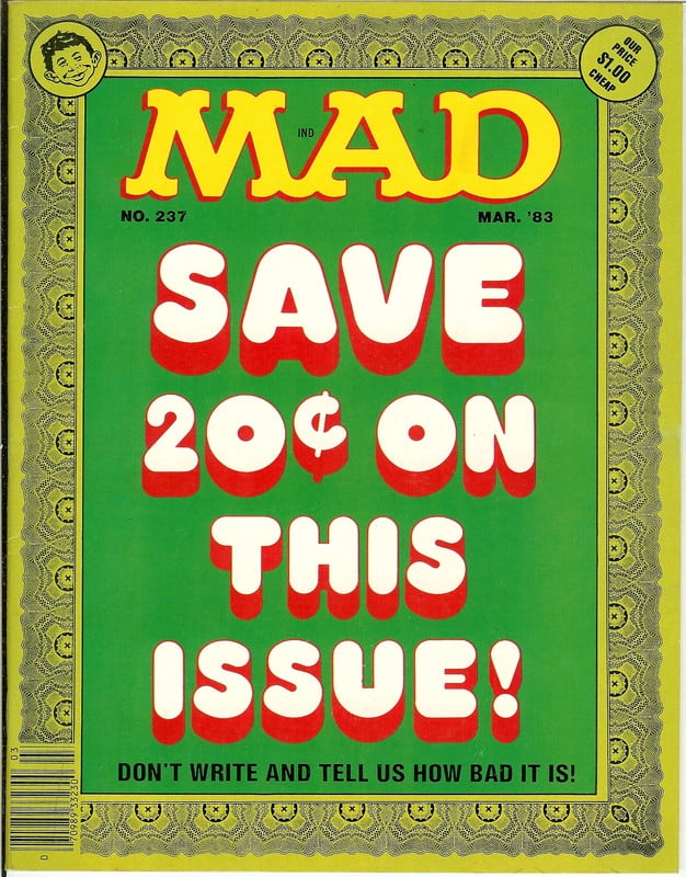 MAD Magazine #237 MARCH 1983
