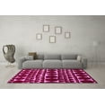thumbnail image 3 of Ahgly Company Indoor Rectangle Oriental Pink Modern Area Rugs, 5' x 8', 3 of 4