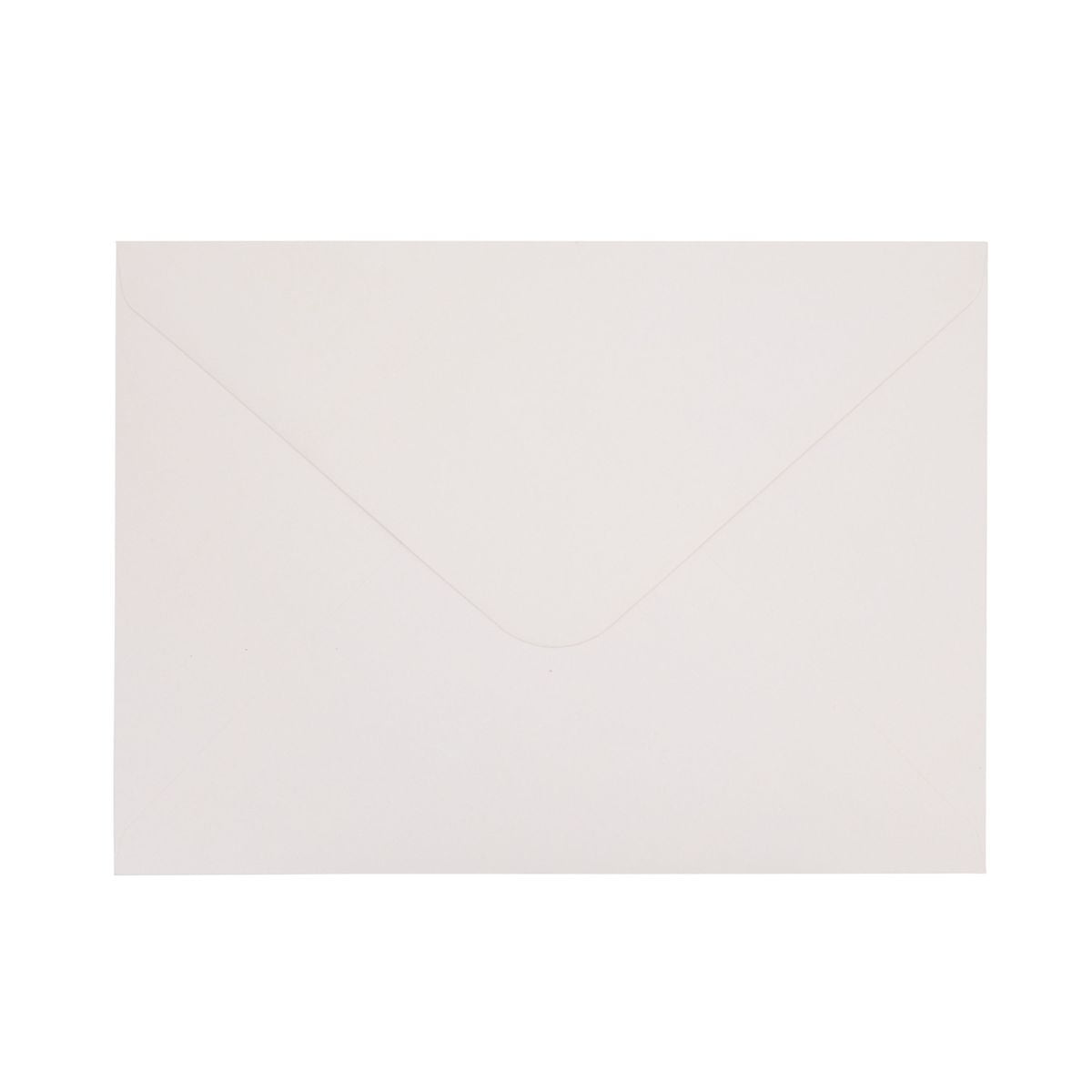 A7 Ivory Envelopes with Floral Liner for Wedding Invitations (5x7 in, 50 Pack)