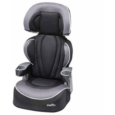 Evenflo Big Kid LX High Back Booster Car Seat, Tuxedo