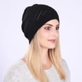 thumbnail image 5 of Womens Winter Warm Knit Beanie Hats Slouchy Skull Cap, 5 of 6