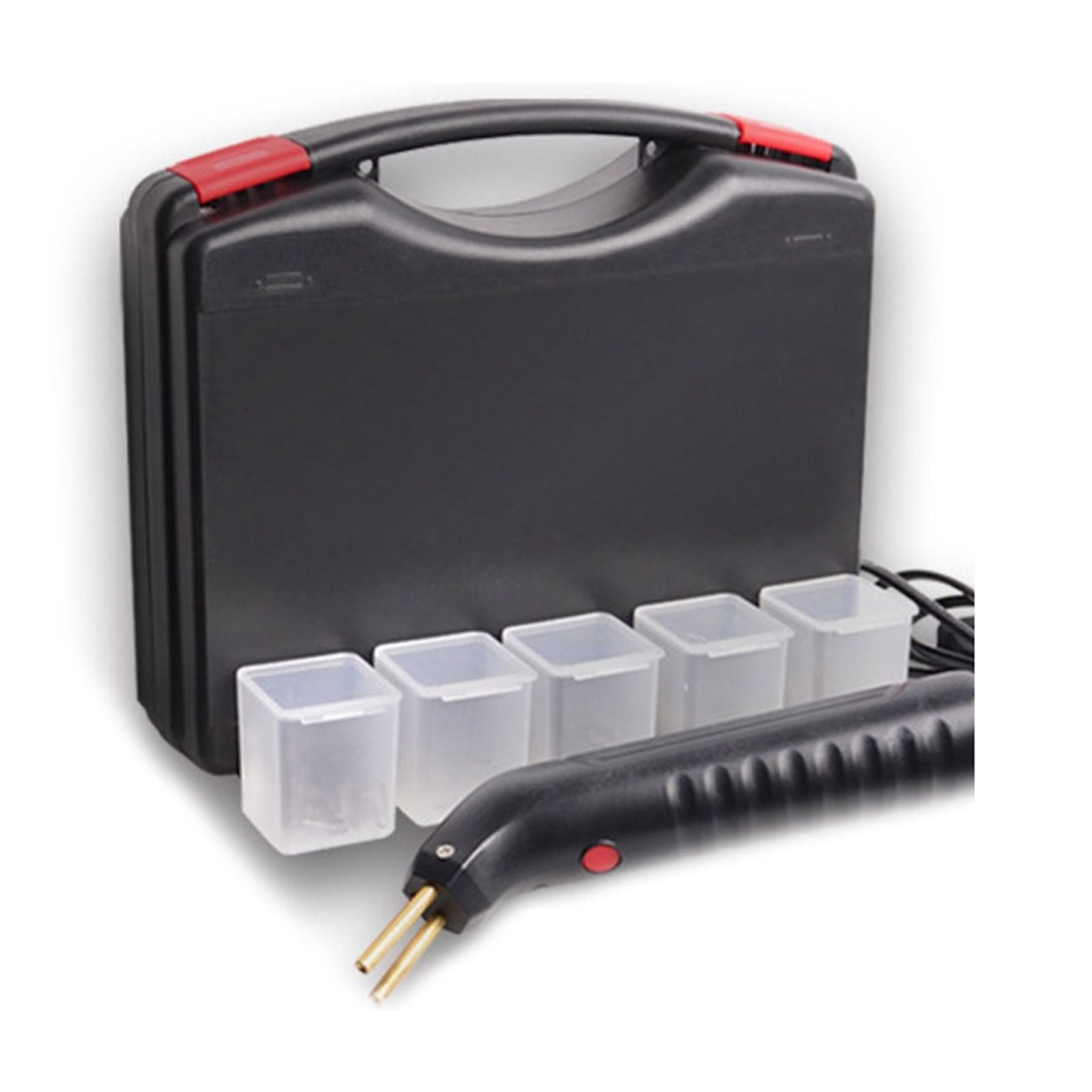 Car Bumper Repair Plastic Welding Machine Kit Heat Gun Plastic Welder Garage Tool Plastic Soldering Iron Hot Stapler