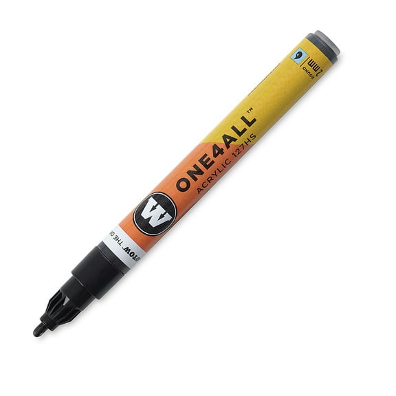 MOLOTOW 2mm Fine Tip Acrylic Pump Marker Metallic Black