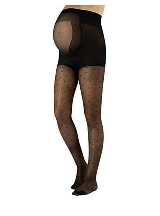 MXKF Black Tights for Women , 3 Pairs Women's Sheer Tights 15D Control Top  Pantyhose with Reinforced Toes And Waist Widening