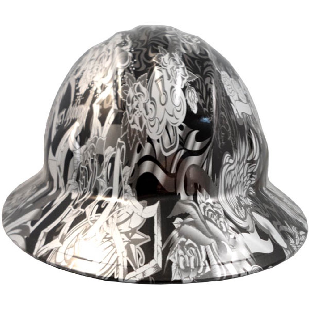 Hydro Dipped Hard Hats Full Brim Style