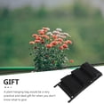 thumbnail image 3 of KALLORY Bolsa Colgante De Pared Para Plantas Con Bolsillos Profundos De Fieltro Negro Transpirable, 3 of 6