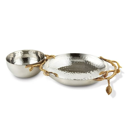 

FB Jewels Golden Vine Hammered Chip and Dip