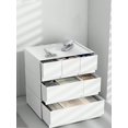 thumbnail image 2 of 1pc Office Desk Organizer Plastic Drawer Makeup Storage Box Multi-Layer Stackable, Diy Combination, 2 of 5
