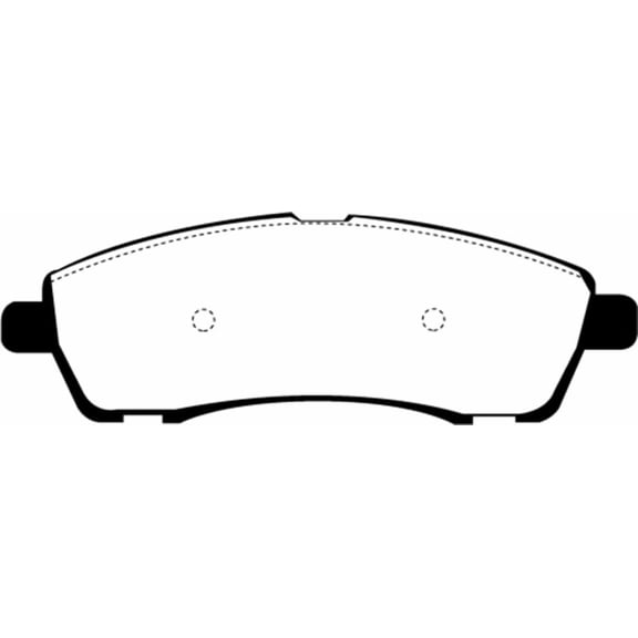 EBC 00-02 Ford Excursion 5.4 2WD Greenstuff Rear Brake Pads