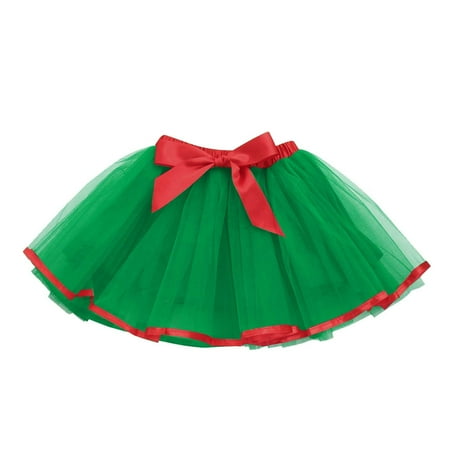 

Follure Cute Baby Girls Kids Solid Tutu Ballet Skirts Fancy Party Skirt Casual Skirt For Toddler Baby Flower Girl Flowers Girls 7 Dress