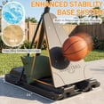 thumbnail image 6 of Ktaxon 54in Portable Basketball Hoop Outdoor, 4.5-10FT Adjustable Height, Free Sandbag, Basketball Goal System for Youth and Adults, 6 of 8