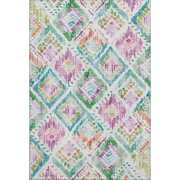 Dalyn Rugs Premium Machine Washable Mayfield AMF1088 Teal 8' x 10' Rug