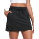 thumbnail image 1 of Falda CRZ YOGA Ligera Mini A-Line con Fruncido 37 cm Negra, 1 of 6
