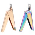 thumbnail image 1 of U Shaped Nail Scissors False Nail Cutter Stainless Steel Nails Art Clipper Manicure Tool False Nail Tip Clipper Stainless Steel UShaped Acrylic Nail Art Scissors Manicure Tool, 1 of 8