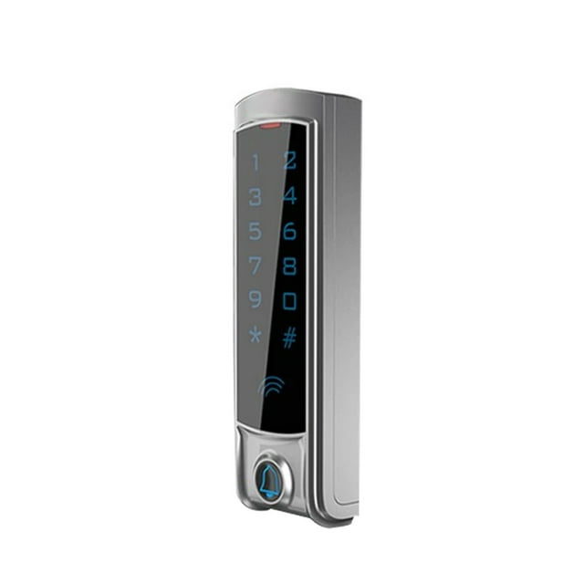 LCD RFID Touch Keypad Access Control System Door Lock,Waterproof Metal Design, Outdoor Access ,Easy to Install