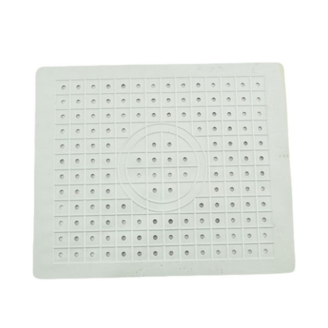 Youkk Kitchen Sink Mat Quick Drainage Convenient And Practical Made With Rubber Rubber Kitchen Sink Mat White 31.4*26.1cm