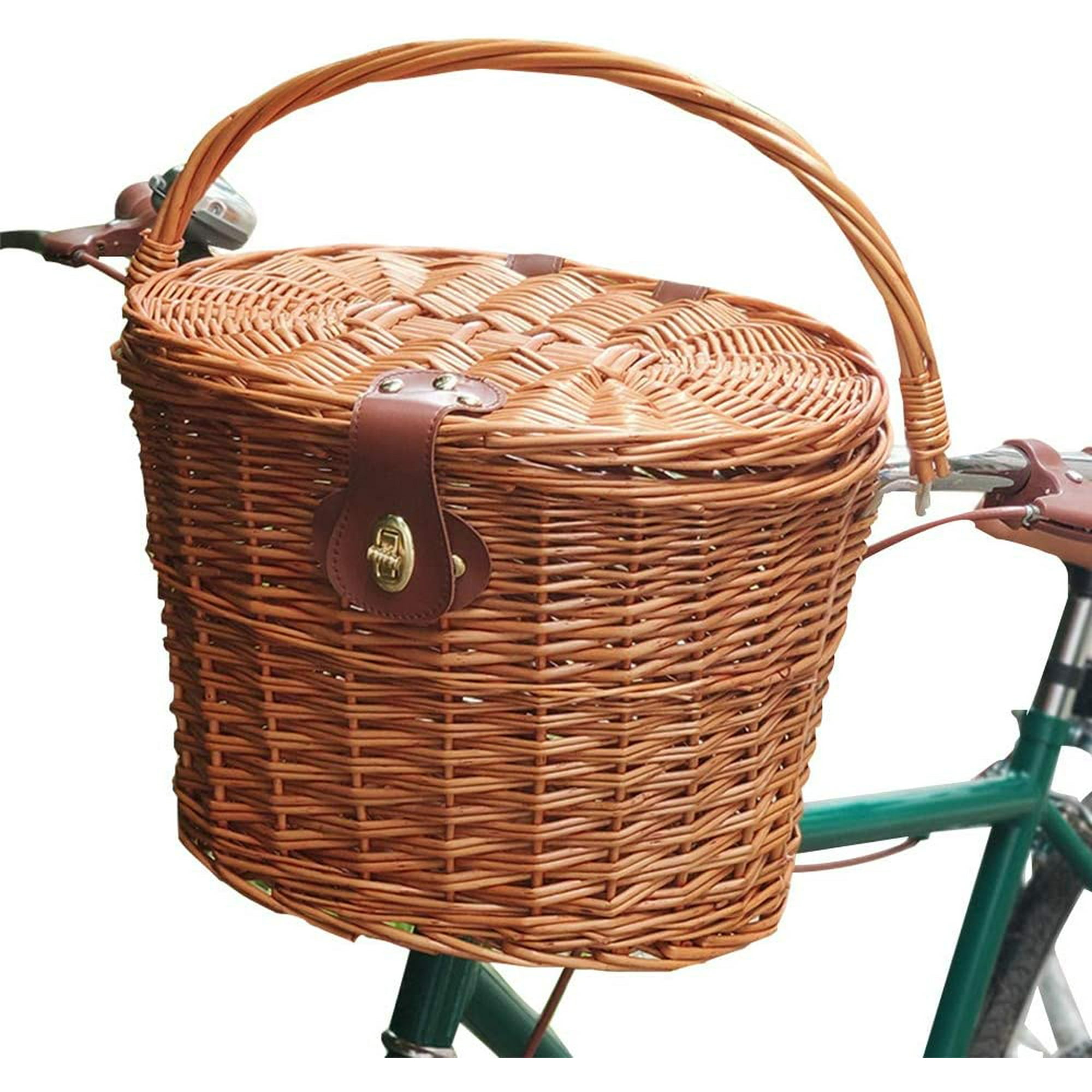 Folding Bike Basket Quick Release Front Rear Bike Basket