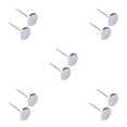 thumbnail image 1 of ziyahi 2 Pieces Cake Decorating Nail Washable Replacement Household Flower Stand Silver 5Set, 1 of 6