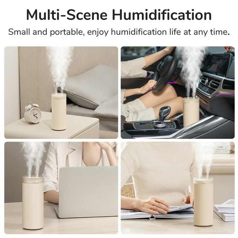 Small Humidifiers for Bedroom,Desk Humidifier,Portable Humidifiers