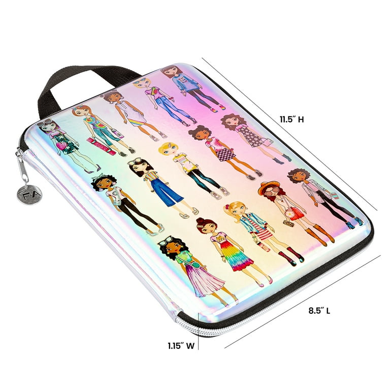 Fashion Angels Fashion Design Light Up Sketch Pad 12521 Light Up Tracing  Pad Includes USB Ultra Thin Tablet Includes Stencils and Stickers  Recommended for Ages 8 And Up