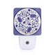thumbnail image 1 of Fotbe Blue And White Porcelain Pattern Luz Nocturna LED, Luz de Noche con Sensor de Luz Natural de Anochecer a Amanecer, Se Enchufa a la Pared, Blanco Cálido 0.5W-US, 1 of 7