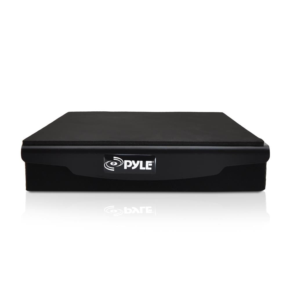 Pyle PSI04 - Acoustic Sound Isolation Dampening Recoil Stabilizer Speaker Riser (for Studio Monitor, Subwoofer, Loudspeakers, Shelf Speakers, etc.) 7.5'' x 9.0'', Sold as Single Unit