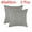 Gray, variant on Unique Bargains 2 Pack Cotton Linen Throw Pillow Covers 18" x 18" Gray