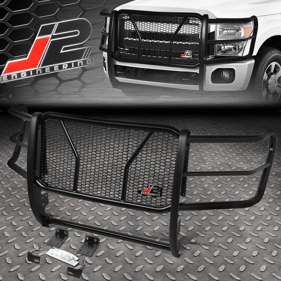 J2 FOR 11-16 FORD F250 SUPER DUTY FRONT BUMPER GRILLE HONEYCOMB MESH BRUSH GUARD