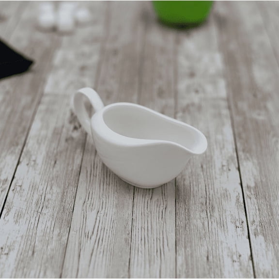 [ Set of 6 ] SAUCE BOAT 3 FL OZ | 100 ML White