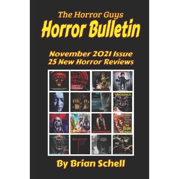 Horror Monthly Magazine Horror Bulletin Monthly November 2021, Book 2, (Paperback)